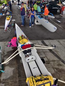 Boats at the Seventy48 Launch site